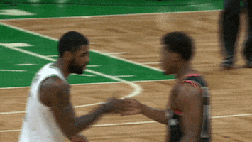 Kyrie Irving Friends GIF by NBA