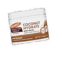 Coconut Oil Jar Sticker by Palmer's US
