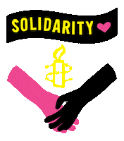 Human Rights Protest Sticker by Amnesty UK