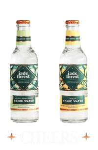 Tonic Water Cheers Sticker by jadeforest_in