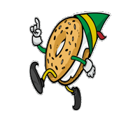 Bagel Sticker by Jeffsbagelrun