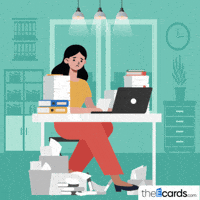 Sad Cute Girl GIF by TheEcards.com