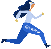 hot chocolate running Sticker