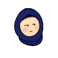 Girl Smile Sticker