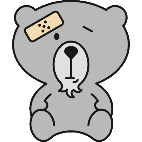 Bear Friend Sticker by Cute Little Club