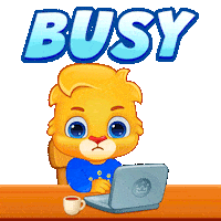 Working Work From Home Sticker by Lucas and Friends by RV AppStudios