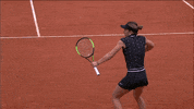 simona halep sport GIF by Roland-Garros