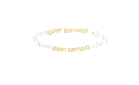 Happy Birthday Sticker
