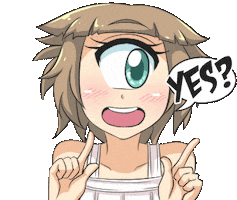 Question Yes Sticker by Jin