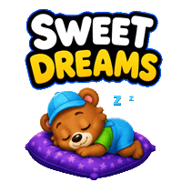 Sleepy Good Night Sticker by Lucas and Friends by RV AppStudios