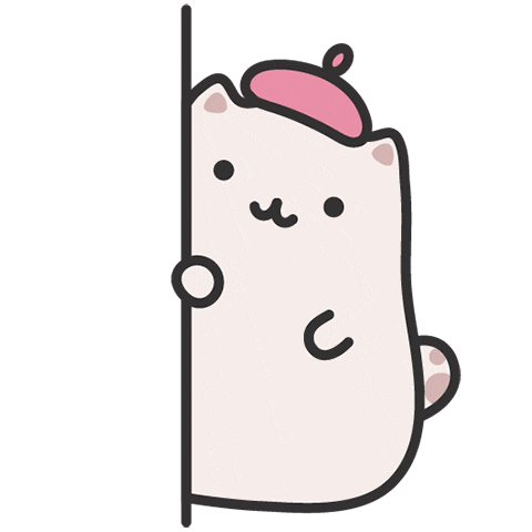 Cat Hello Sticker
