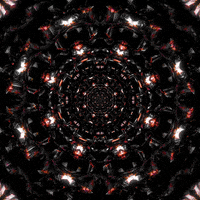 konczakowski trippy endless lights cyber GIF