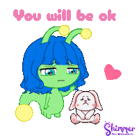 I Got You Love Sticker by ShimmertheGlowworm