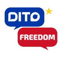 Independence Day Fun Sticker by DITO Telecommunity