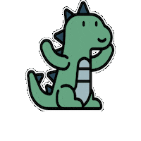 Toy Godzilla Sticker by Camp Korey
