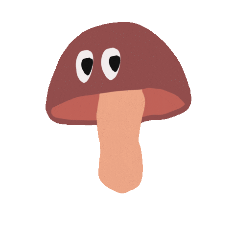 sophisticated_studio giphyupload forest mushroom climbing Sticker