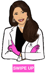 Swipe Up Los Angeles Sticker by Beauty by Dr Kay