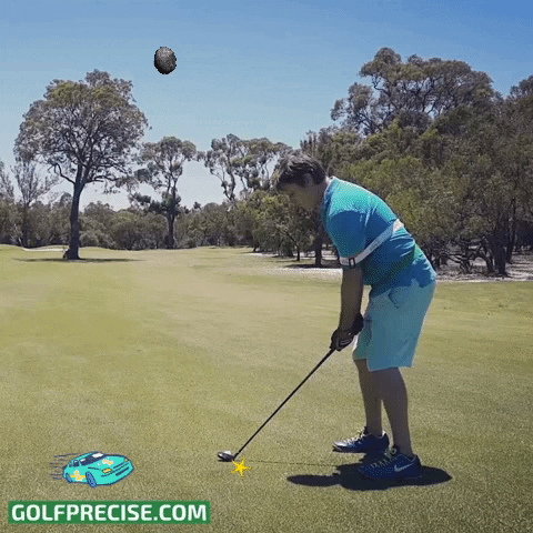 GolfPrecise57SwingTrainer giphygifmaker giphyattribution golf golfing GIF