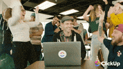 clickup commercial startup founding fathers clickup GIF