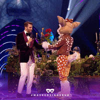 Flowers Valentines GIF by The Masked Singer UK & The Masked Dancer UK