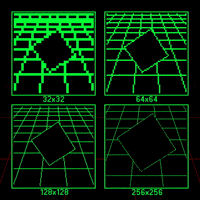 3D Art Wireframe GIF by PERFECTL00P