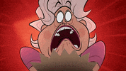 Scared Cartoon GIF by Taffy