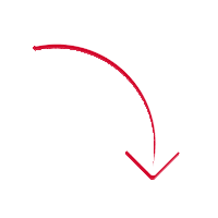 Red Arrow Arrows Sticker by von Mende Marketing