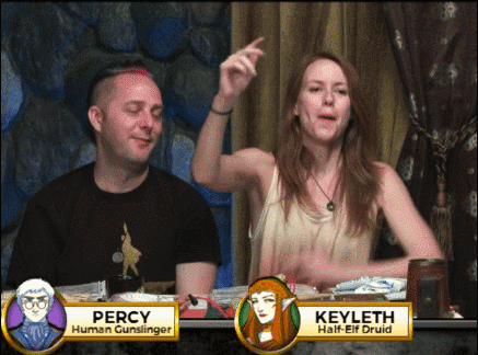 dungeons and dragons finger guns GIF by Alpha