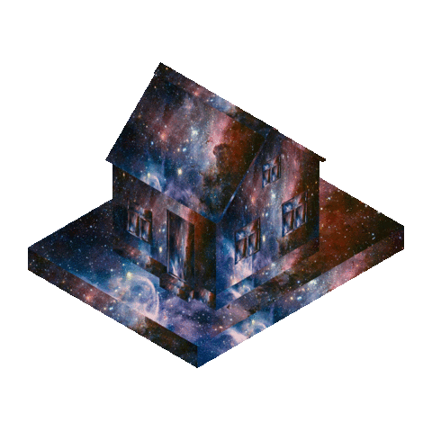 isohouses giphyupload trippy space crypto Sticker