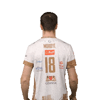 Volleyball Name Sticker by Trefl Gdańsk