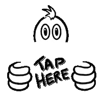 STUDIO_WOW design studio tap here graphic design Sticker