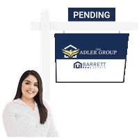 theadlergroup adler the adler group barrett real estate barrett real Sticker