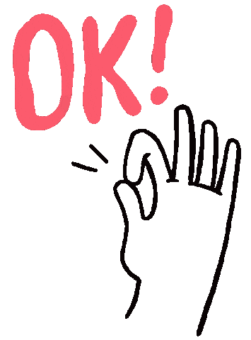 Manisinistre giphyupload ok hands alright Sticker