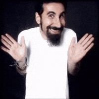 System Of A Down Serj Tankian Hands GIF