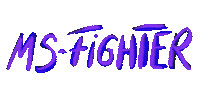 Multiple Sclerosis Ms Sticker by deinechristine
