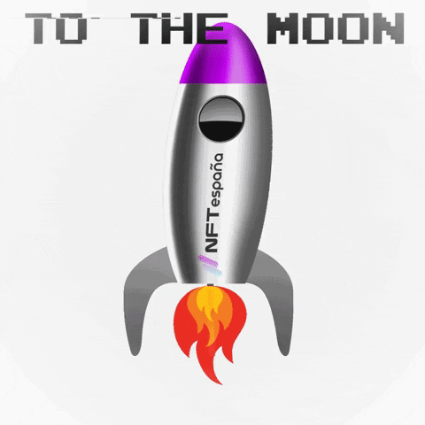 NFTes giphygifmaker nft metaverse rocket GIF