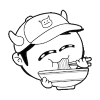Travel Eating Sticker