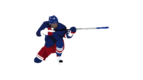 hockey shot Sticker by HOCKEY DUDES