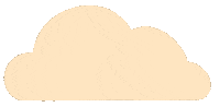 Pastel Cloud Sticker
