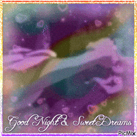 Good Night Rainbow GIF