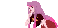 vampire wink Sticker