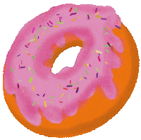 Donut Пончик Sticker