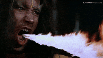 Martial Arts Fire Breath GIF by Arrow Video