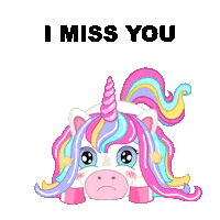 Sad Miss You Sticker by JPedicini