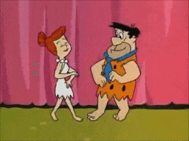 Wilma Flintstone Dancing GIF