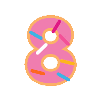 Dunkin Donuts Donut Sticker by Dunkin’