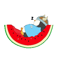 Good Night Sleeping Sticker by Pudgy Penguins