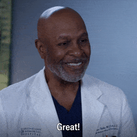 Happy Greys Anatomy GIF by ABC Network