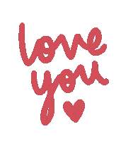 I Love You Heart Sticker