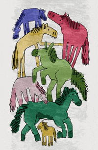 Happy New Year Rainbow GIF